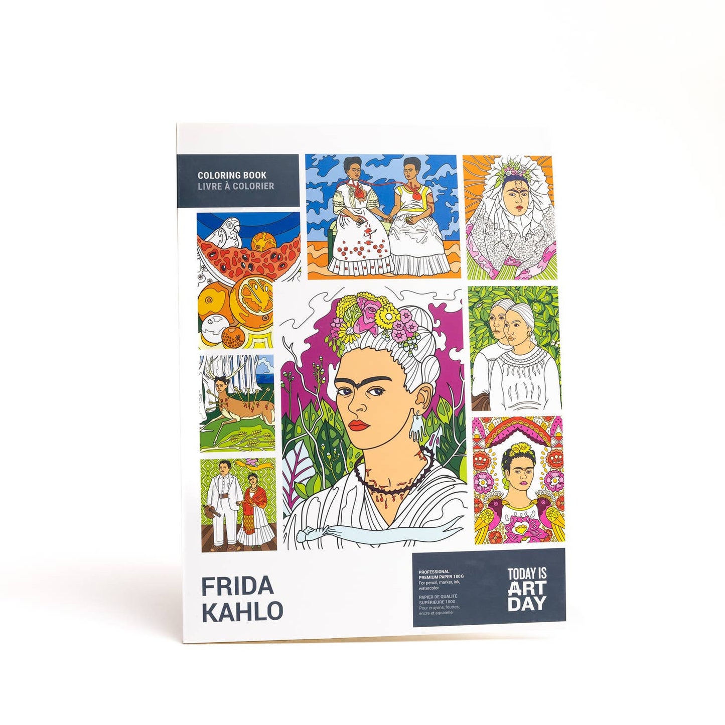 Frida Kahlo Art Themed Coloring Books - Odd Nodd Art Supply