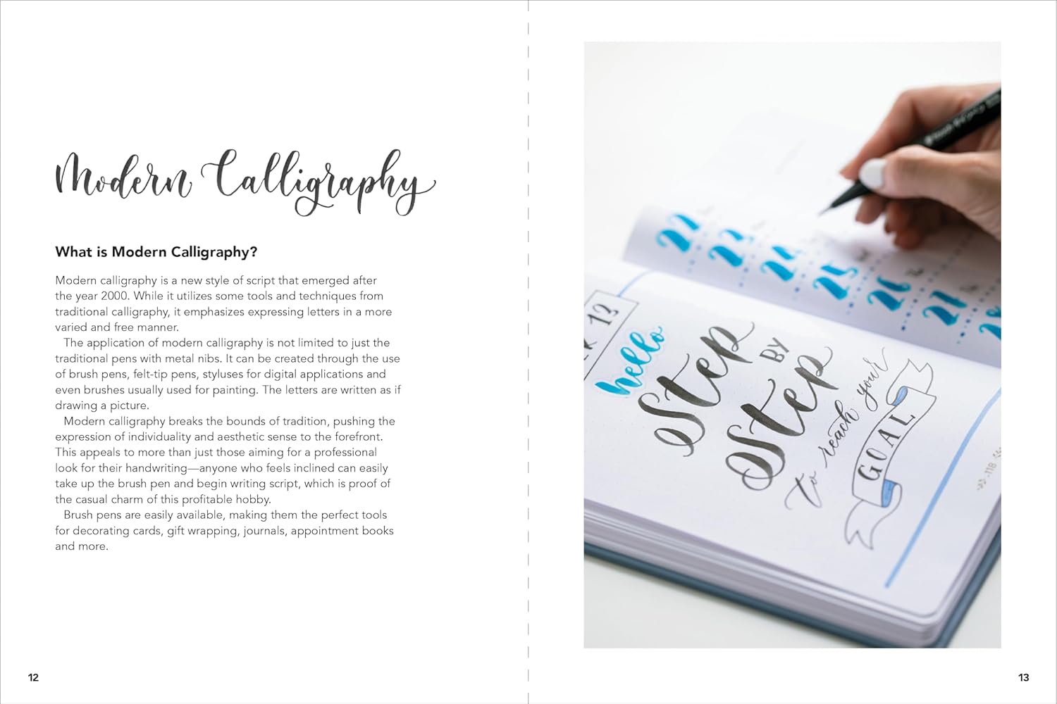 A Beginner's Guide to Modern Calligraphy & Brush Pen Lettering: Learn to Create Beautiful Hand Lettering for Invitations, Cards, Journals and More!