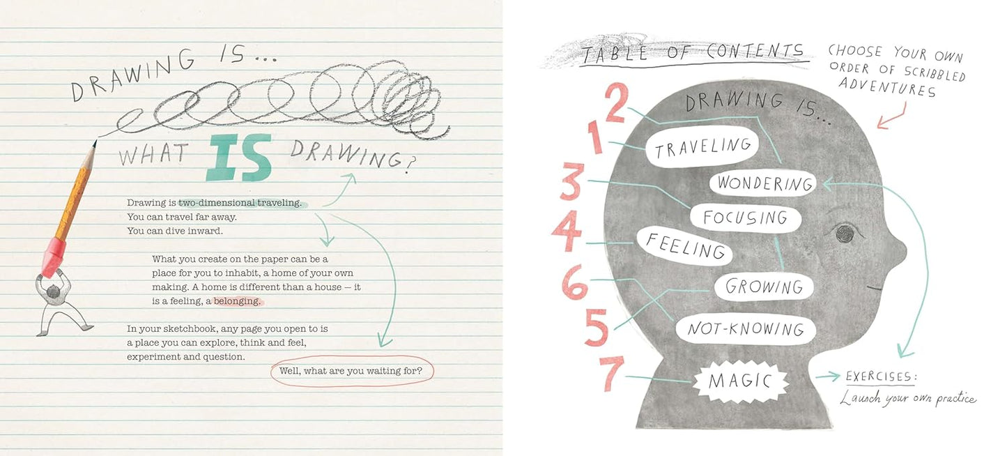 Drawing Is ...: Your Guide to Scribbled Adventures