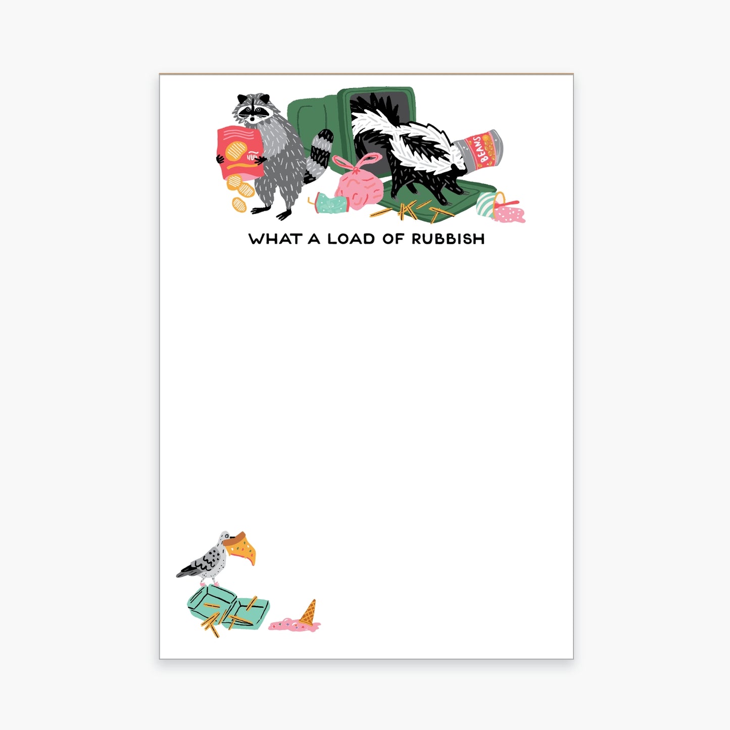 Rubbish Notepads - Odd Nodd Art Supply