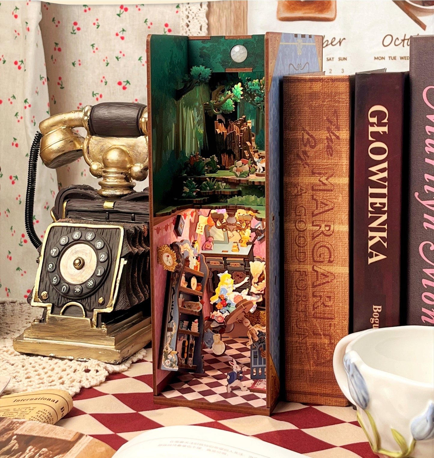 DIY Miniature Book Nook Kits - Odd Nodd Art Supply