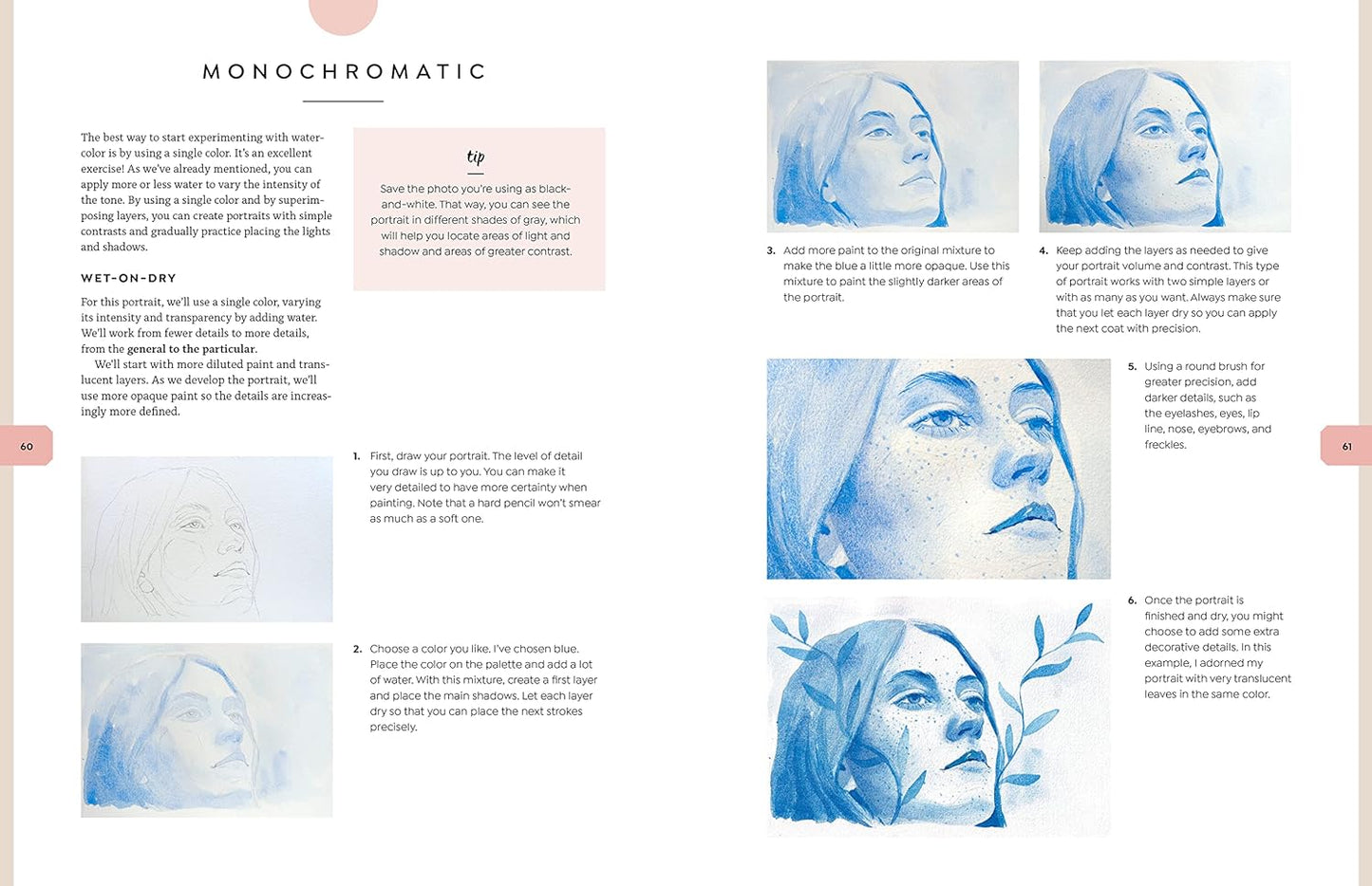 Creative Portraits in Watercolor - Odd Nodd Art Supply
