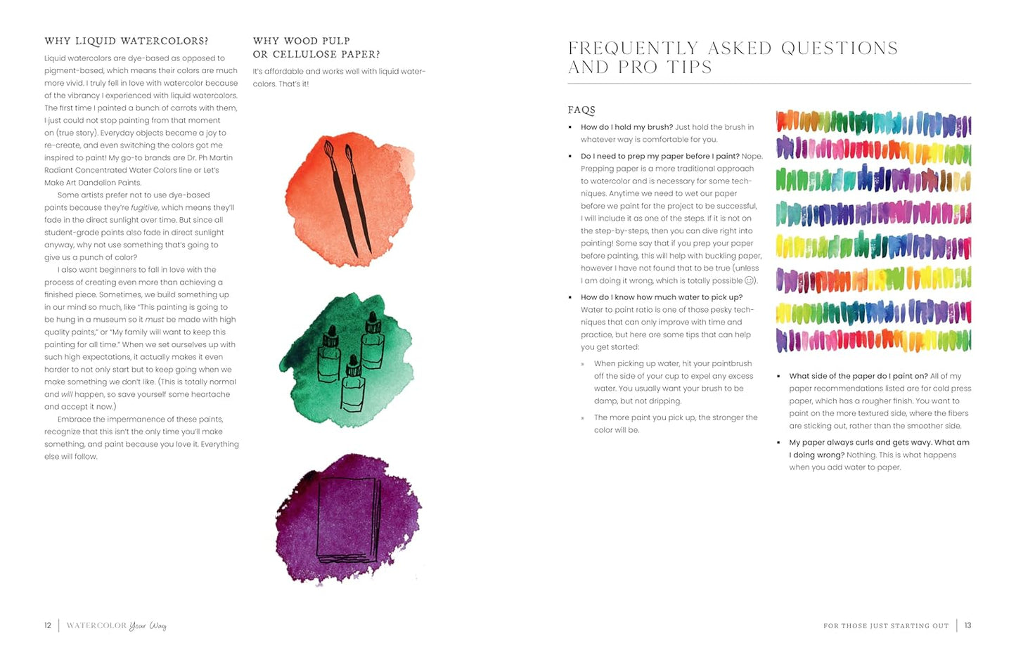 Watercolor Your Way: Techniques, Palettes, and Projects to Fit Your Skill Level and Creative Goals