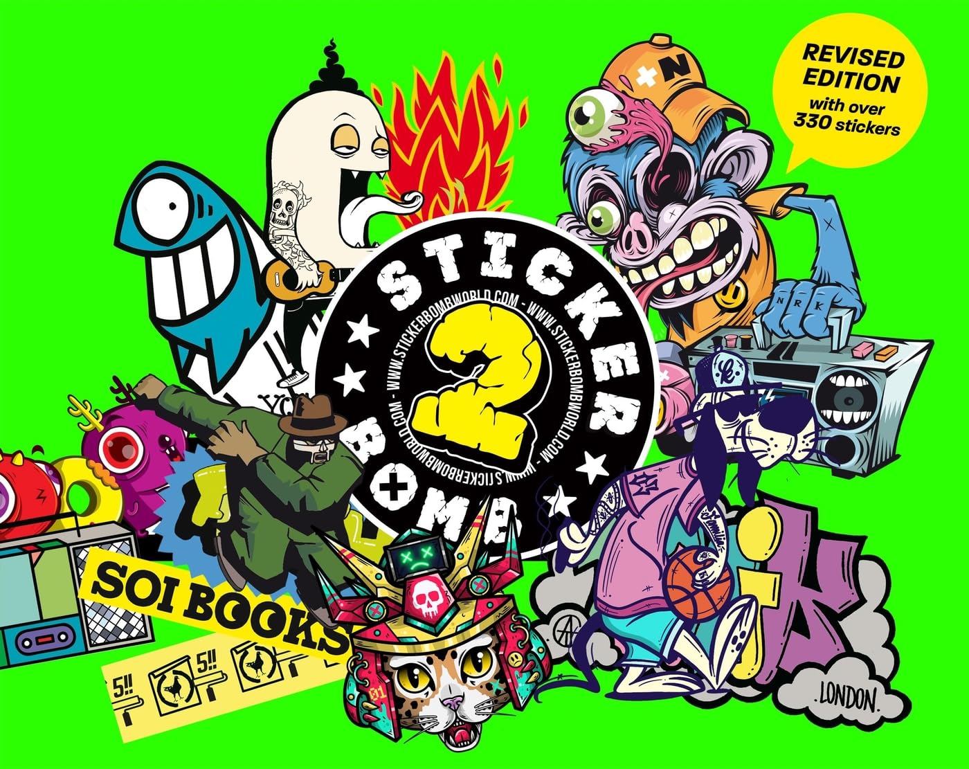 Stickerbomb Books