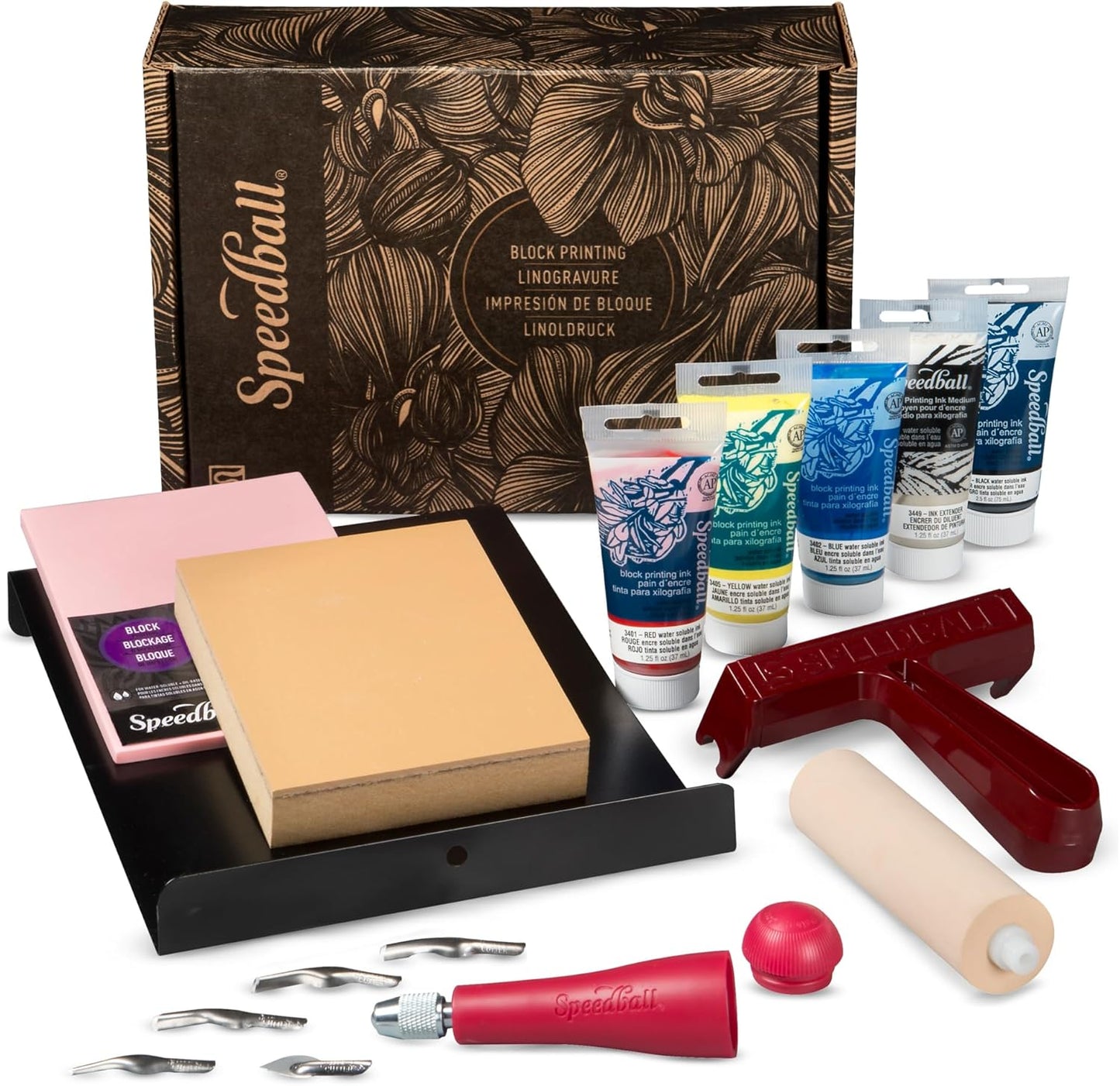 Deluxe Block Printing Kit - Odd Nodd Art Supply