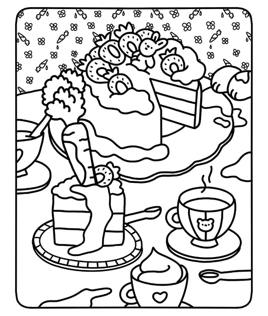 Killer Cuties Coloring Books