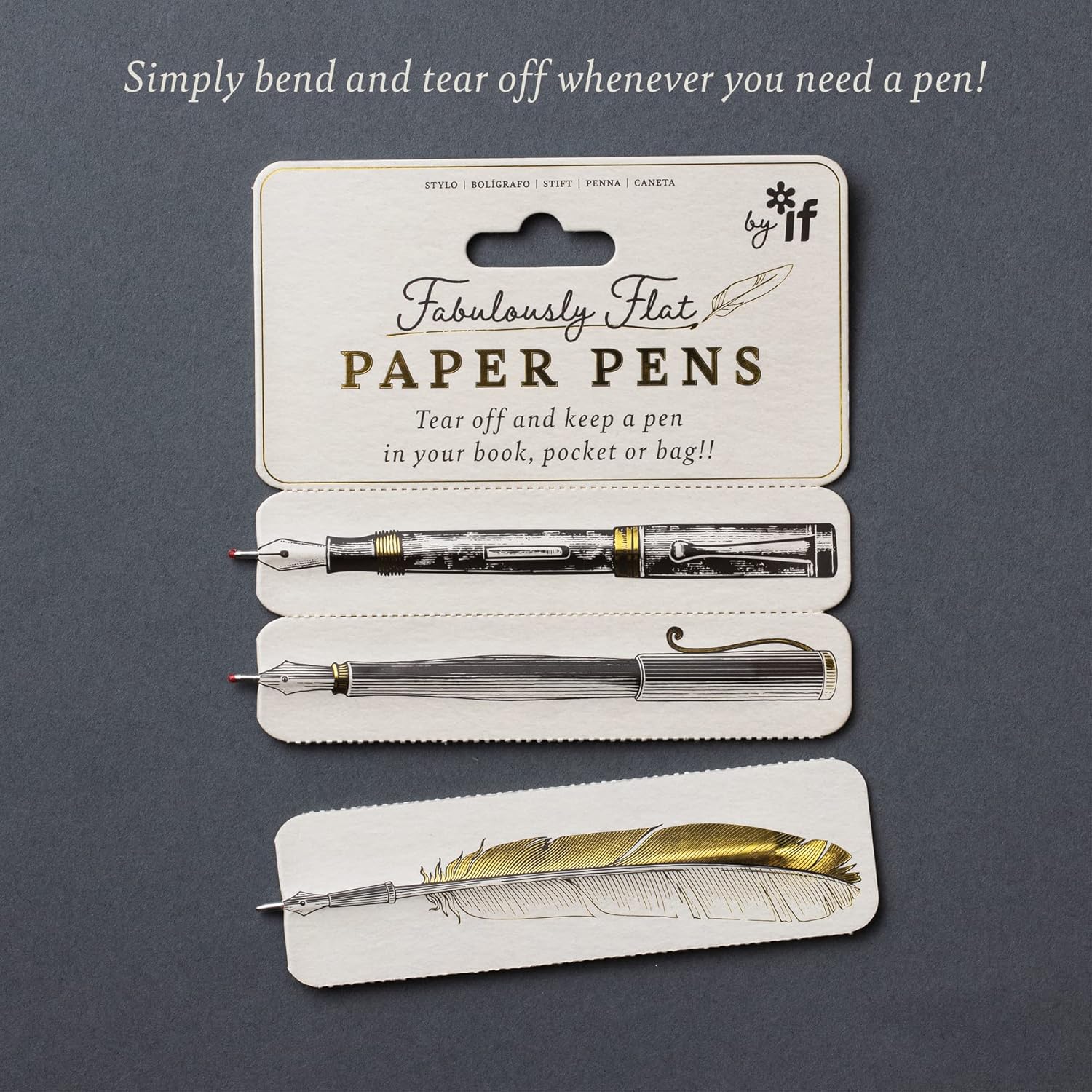 Fabulously Flat Paper Pens - Odd Nodd Art Supply