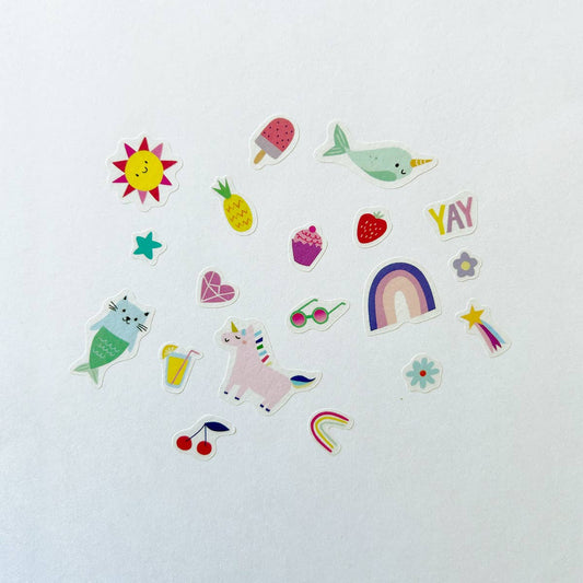 Magical Day Jumble Washi Stickers - Odd Nodd Art Supply
