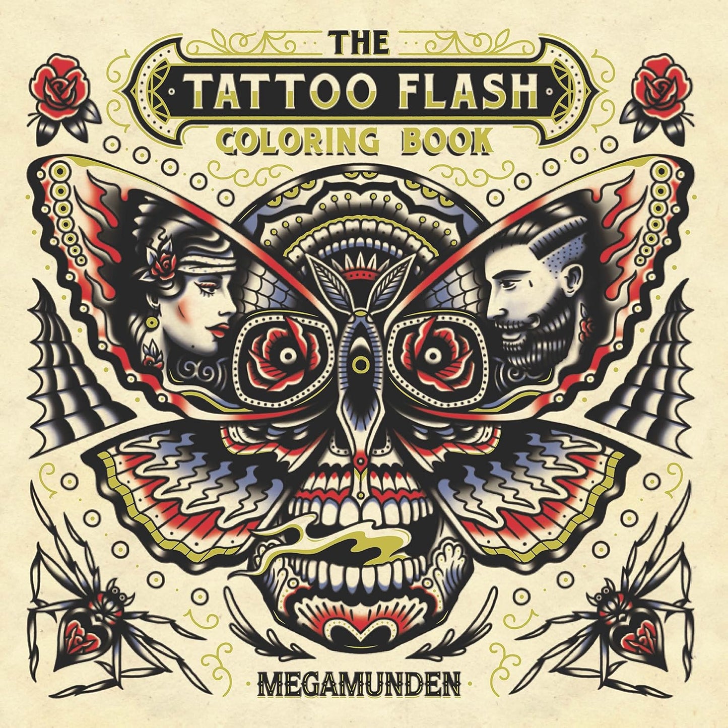 The Tattoo Flash Coloring Book: For Adults - Odd Nodd Art Supply