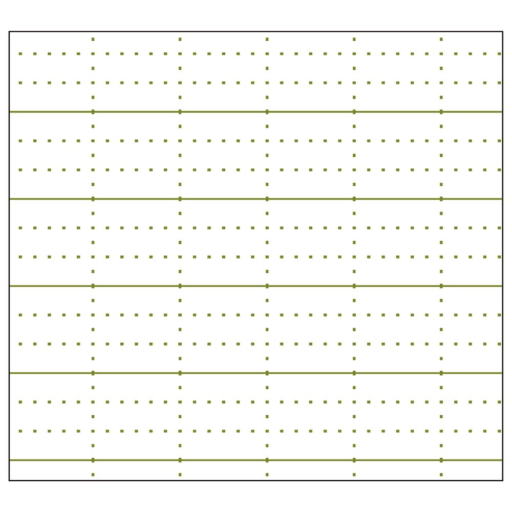 Lined with Dots Logical Prime Notebooks - Odd Nodd Art Supply