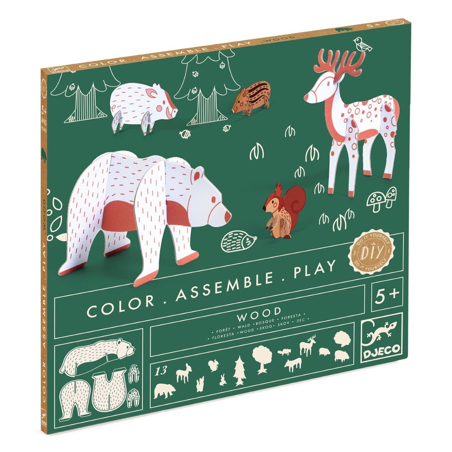 Kid's DIY Color Assemble Play Craft Kit