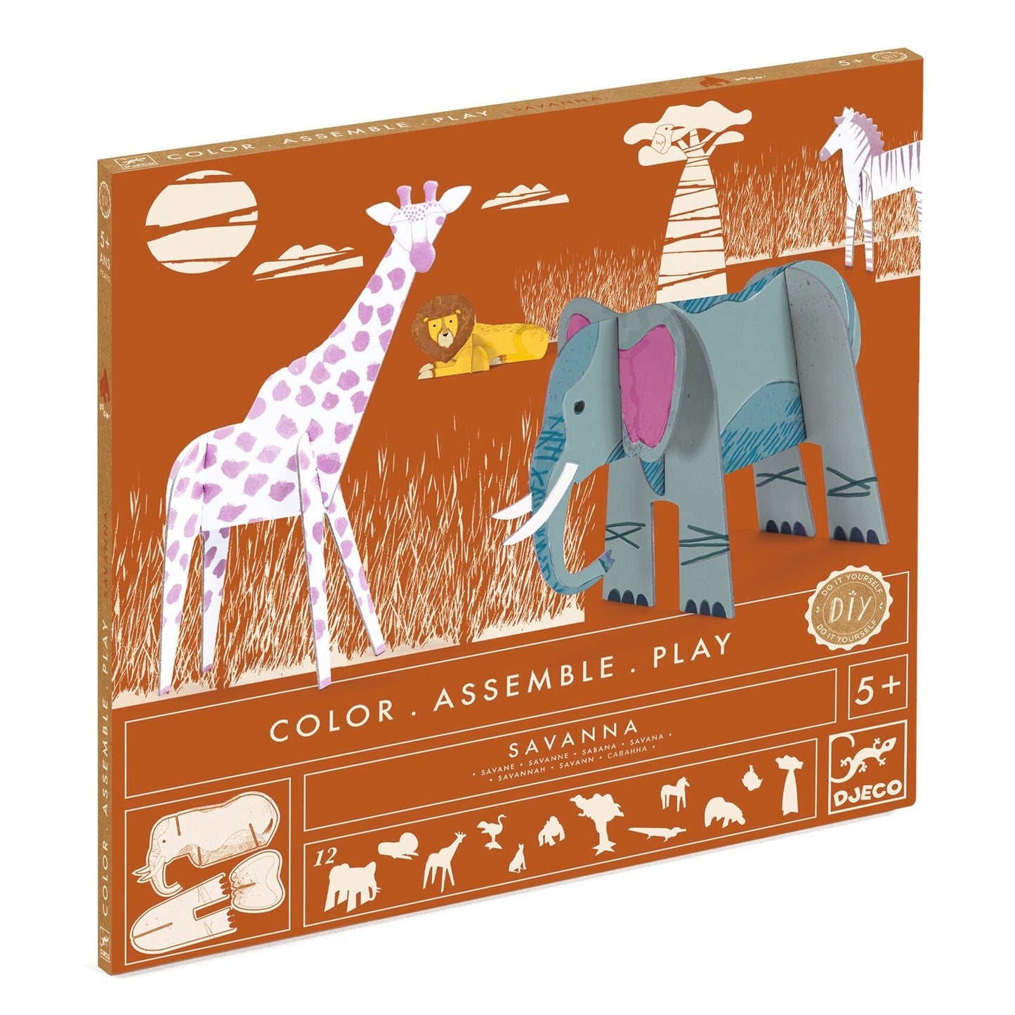 Kid's DIY Color Assemble Play Craft Kit