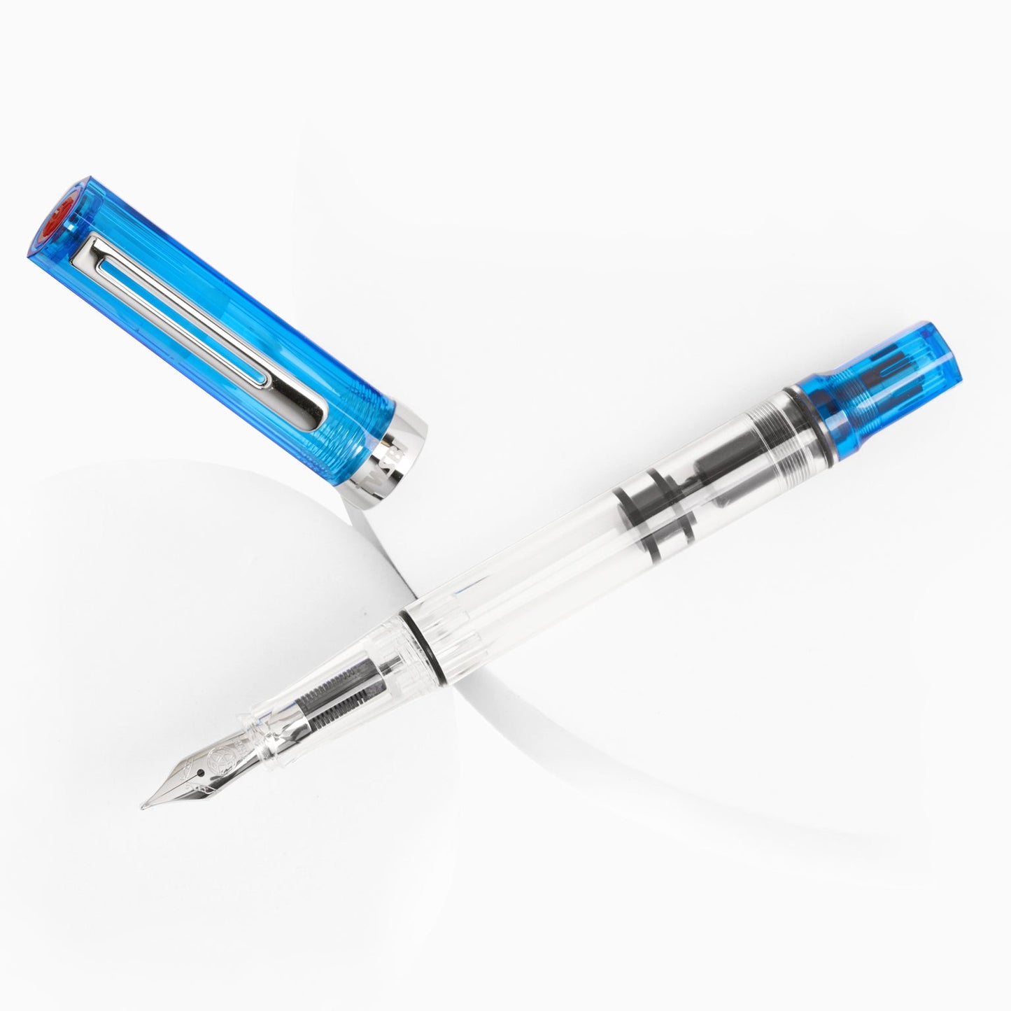 Transparent Blue TWSBI Eco Fountain Pen