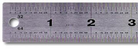 Stainless Steel Non-Slip Rulers