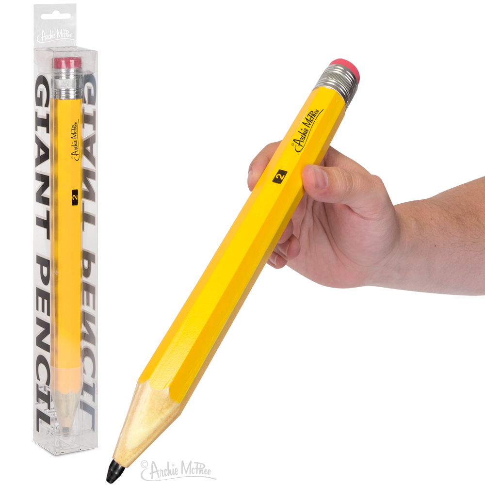 Giant Wooden Pencil - Odd Nodd Art Supply