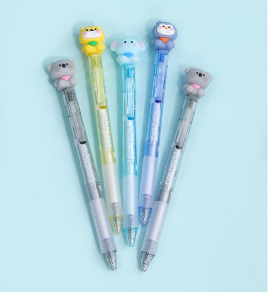 Pet Party Erasable and Retractable Gel Pen
