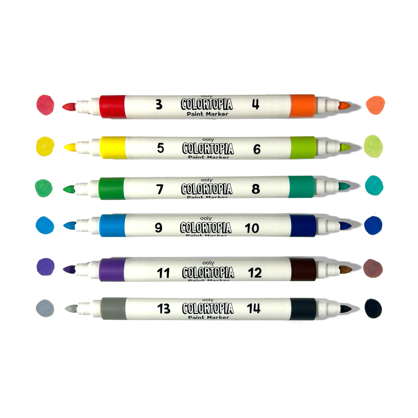 Colortopia Color by Number Paint Marker Kit - Odd Nodd Art Supply
