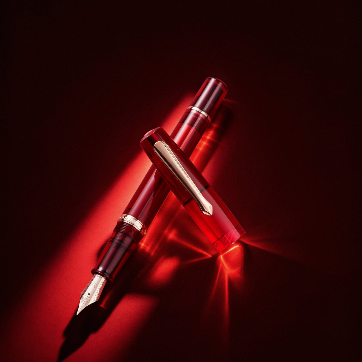 Burgandy Wine Nahvalur Original Fountain Pens - Odd Nodd Art Supply