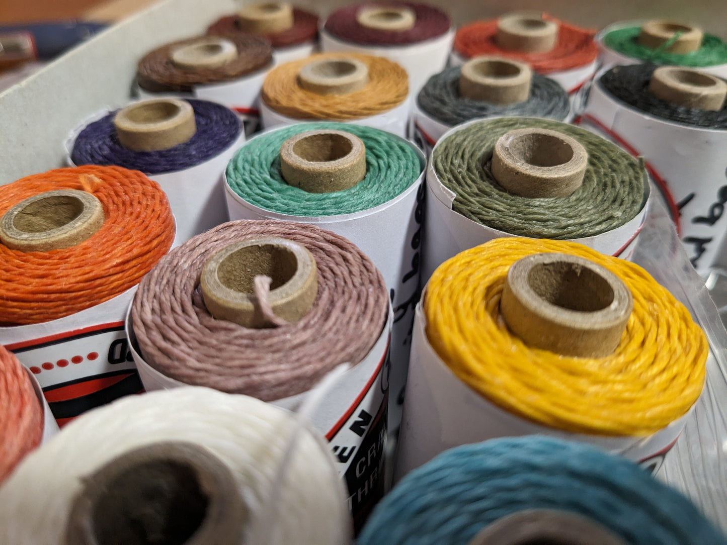 Crawford Irish Waxed Thread - Odd Nodd Art Supply