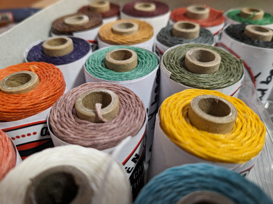 Crawford Irish Waxed Thread - Odd Nodd Art Supply