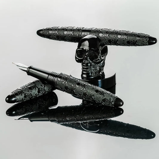Benu Skull Fountain Pen - Odd Nodd Art Supply