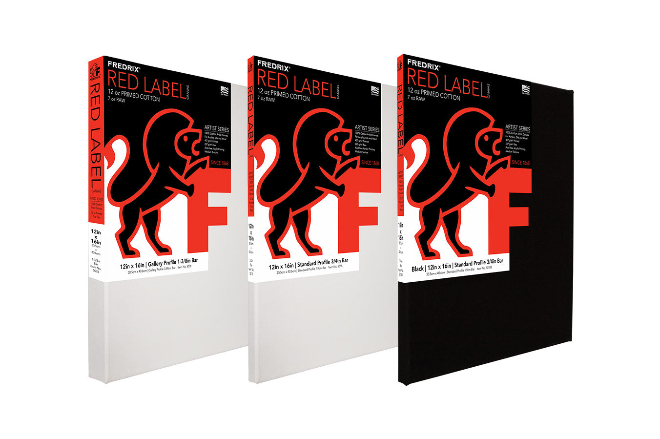 Fredrix Artist Series Red Label Stretched Canvas