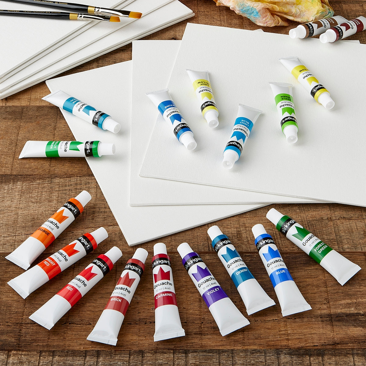 Gouache Paints 24 Color Set