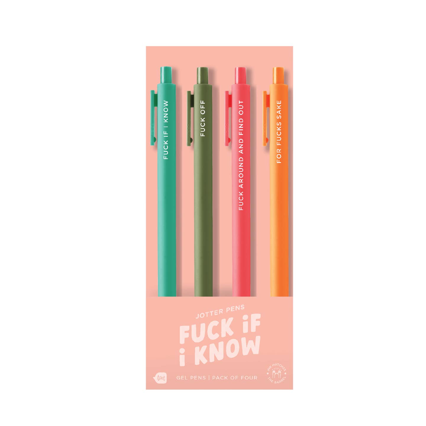 Colorful Jotter 4 Pack Sets