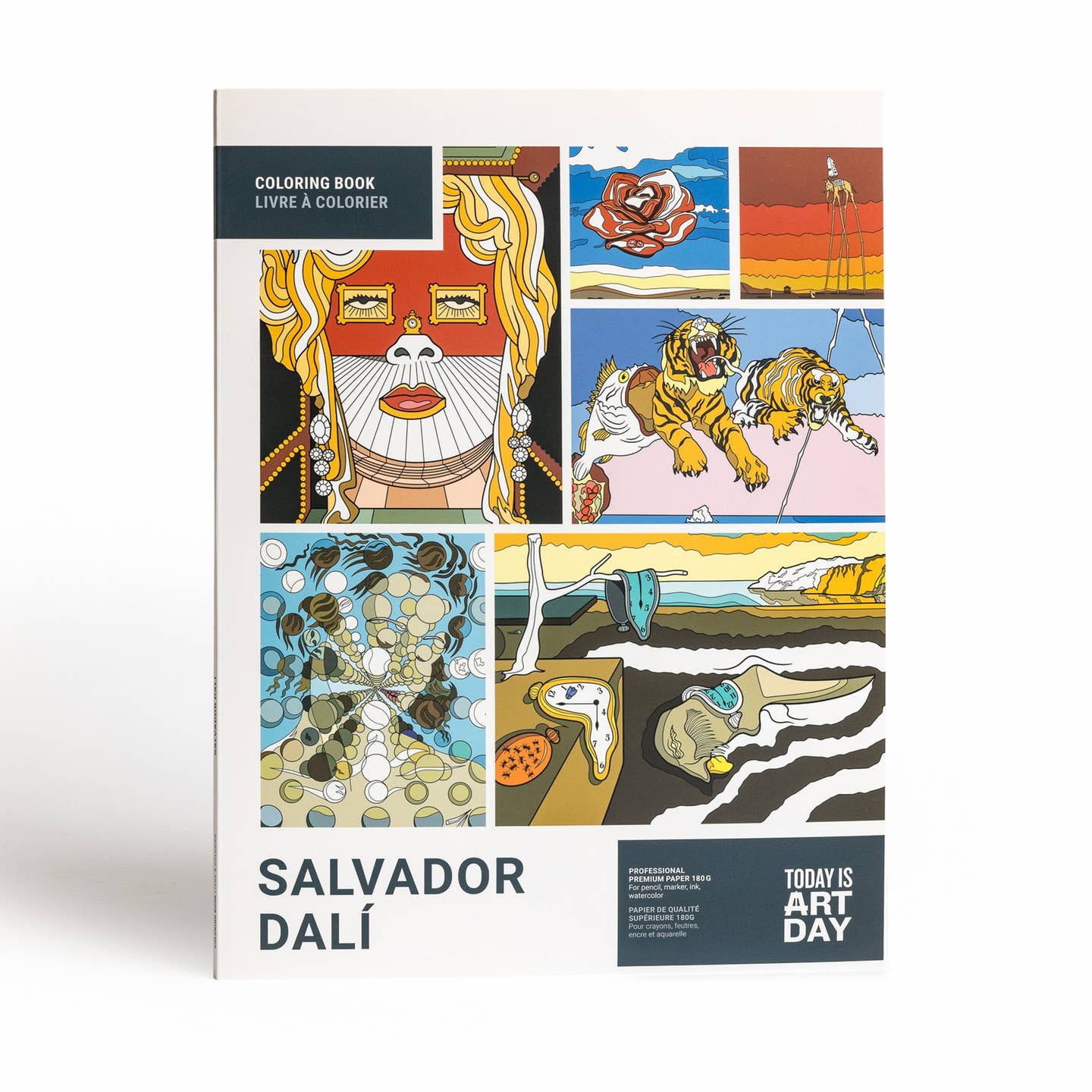 Art Themed Coloring Books