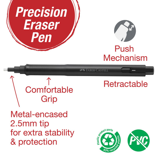 Precision Eraser Pen & Refills - Odd Nodd Art Supply
