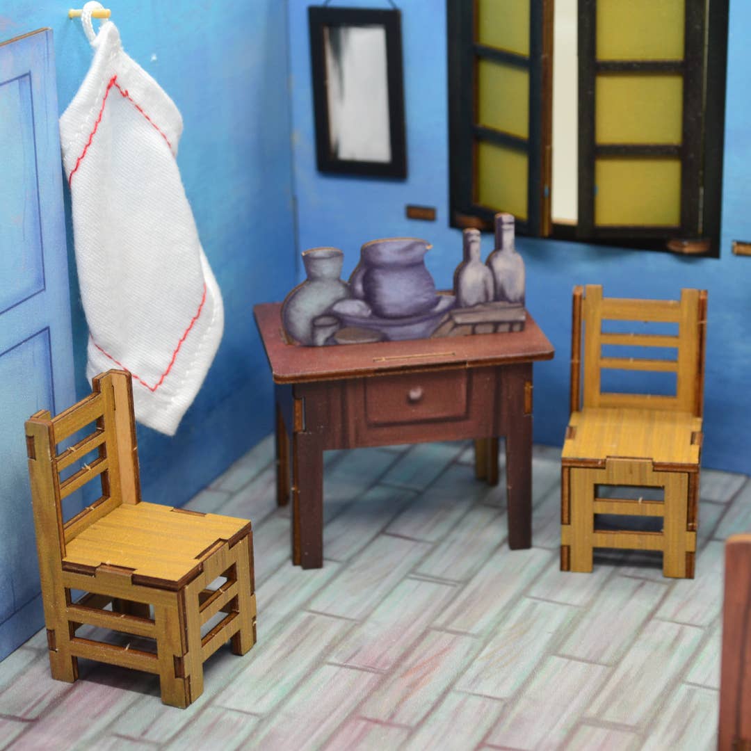 Bedroom in Arles - Vincent Van Gogh - DIY Miniature Room