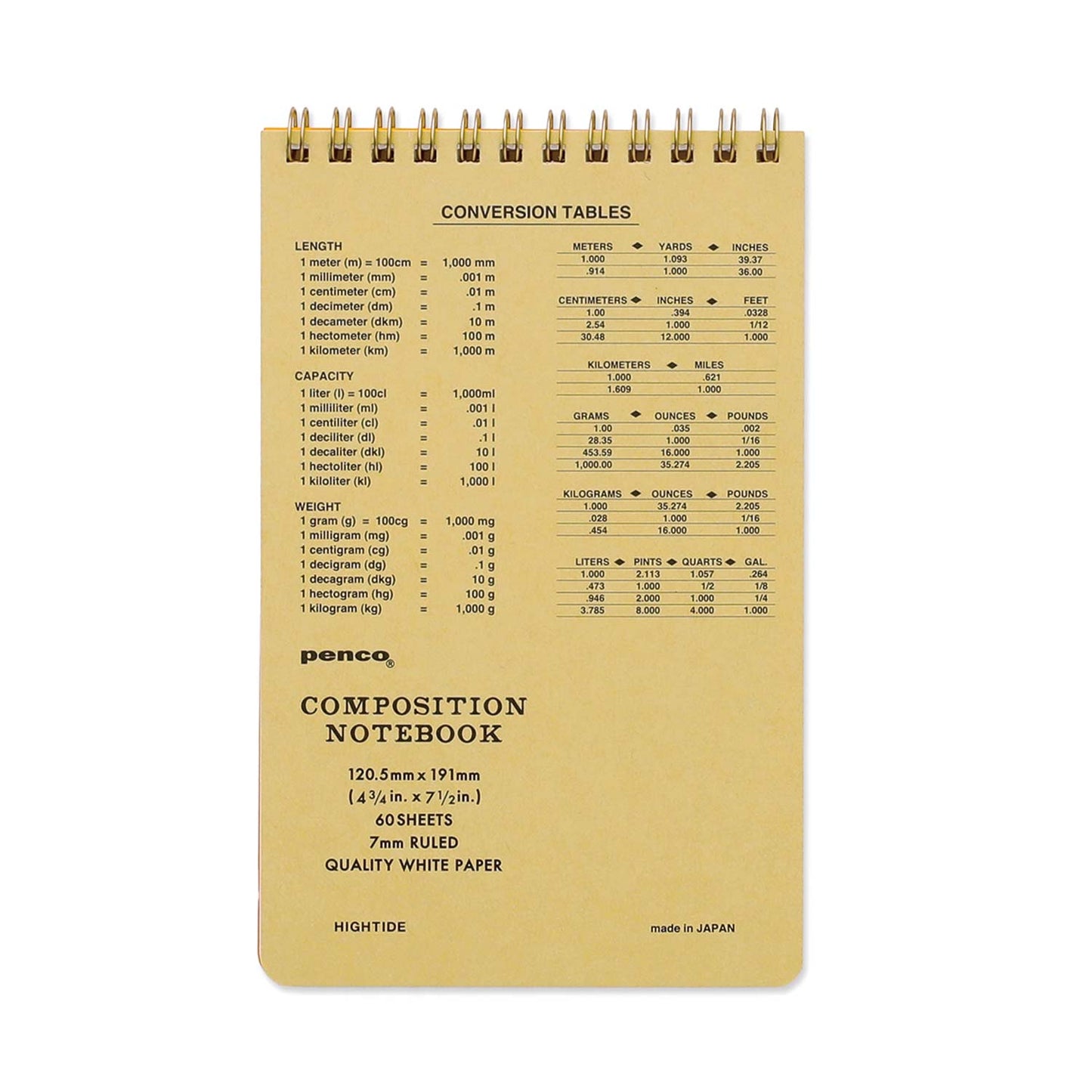 Penco Coil Note Pad Composition Notebook - Odd Nodd Art Supply