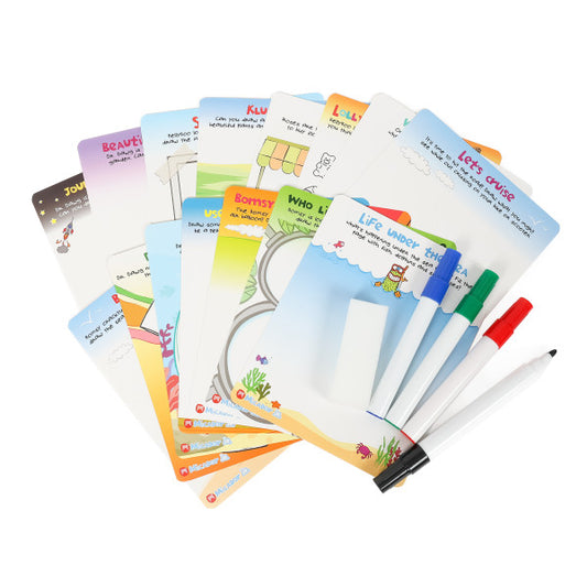 Draw & Wipe Activity Set - Odd Nodd Art Supply