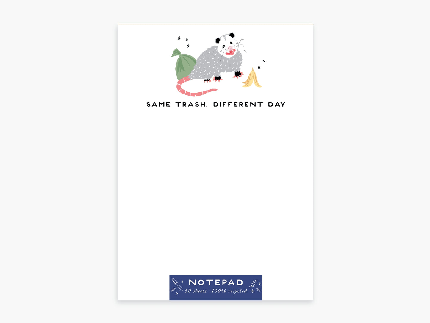 Opossum Trash Notepads - Odd Nodd Art Supply