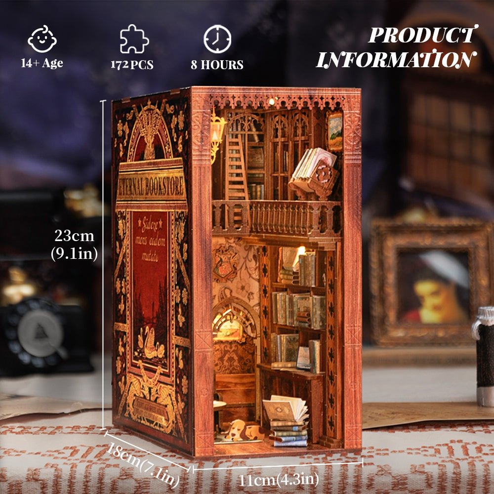 DIY Miniature Book Nook Kits - Odd Nodd Art Supply