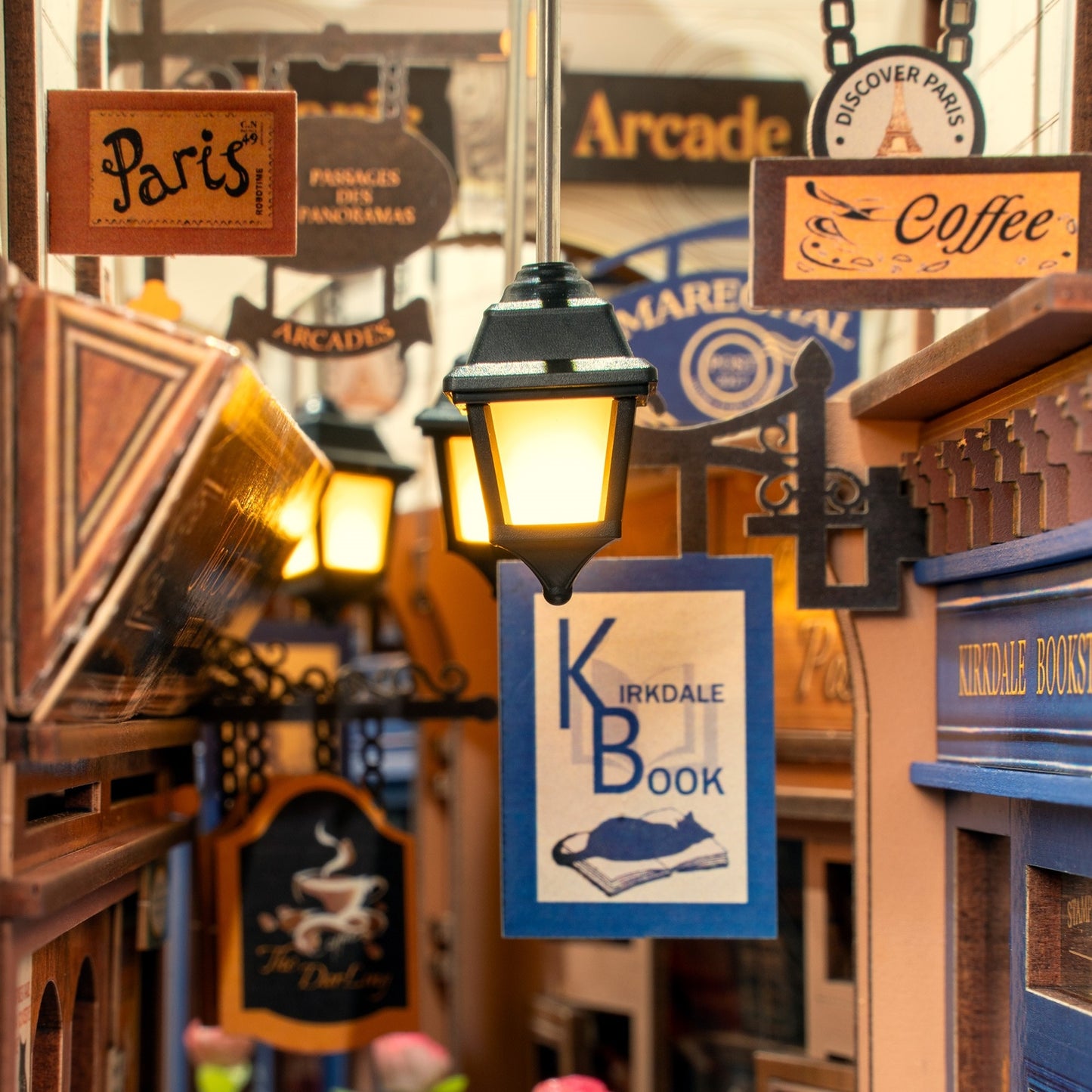 Paris DIY Miniature Book Nook Kits - Odd Nodd Art Supply