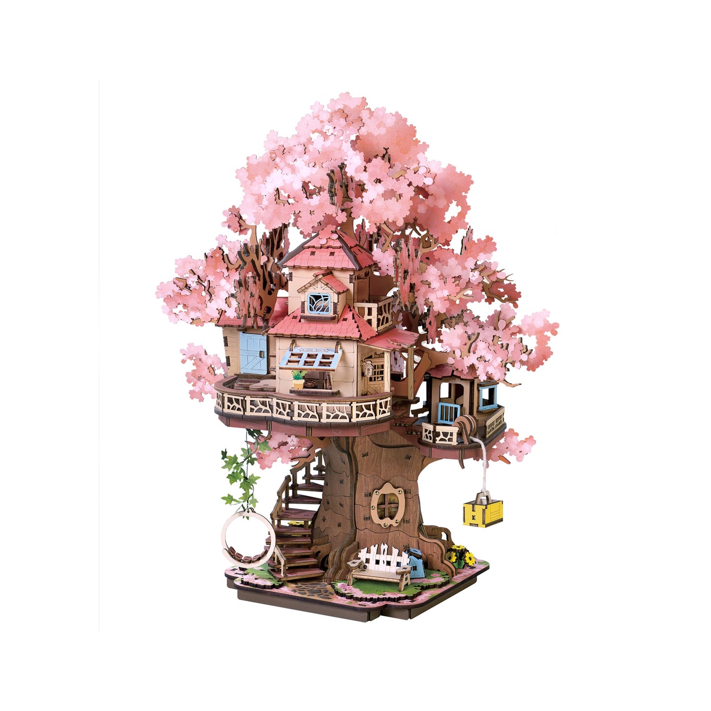 3D Wooden Puzzle: Sakura