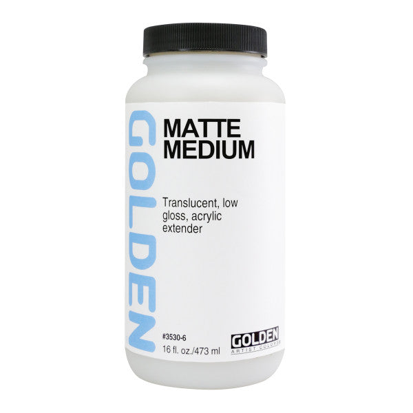 Golden Matte Medium - Odd Nodd Art Supply