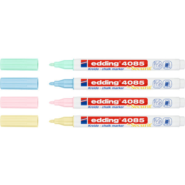 4085 Pastel edding Chalk Marker Sets - Odd Nodd Art Supply