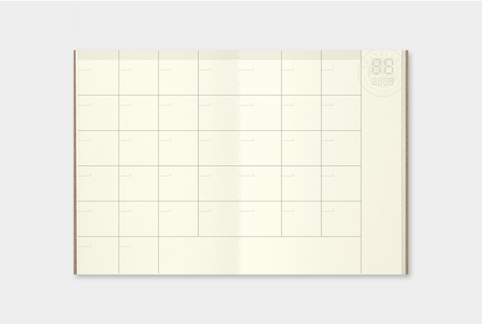 Free Diary Monthly Passport Size Traveler's Company Notebooks and Refills - Odd Nodd Art Supply