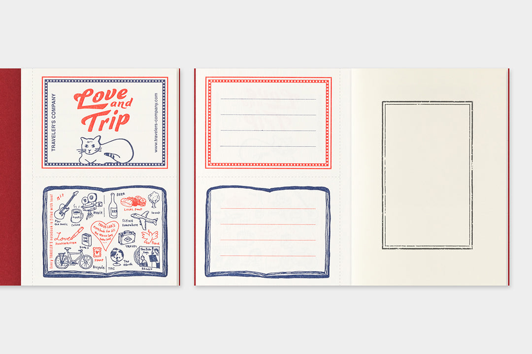 Traveler's Notebook Love and Trip Limited Edition - Odd Nodd Art Supply