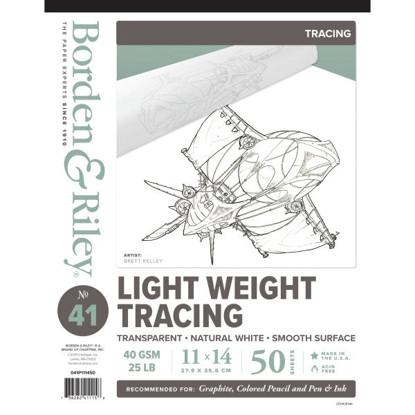 #41 Monroe Triple T Lightweight Tracing Pads - Odd Nodd Art Supply