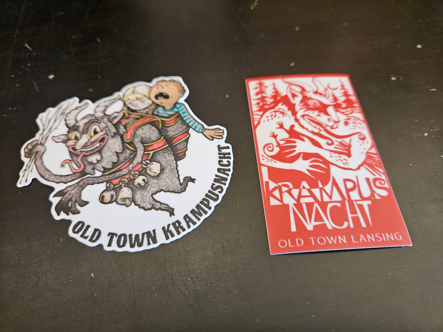 Krampusnacht Fundraiser Sticker