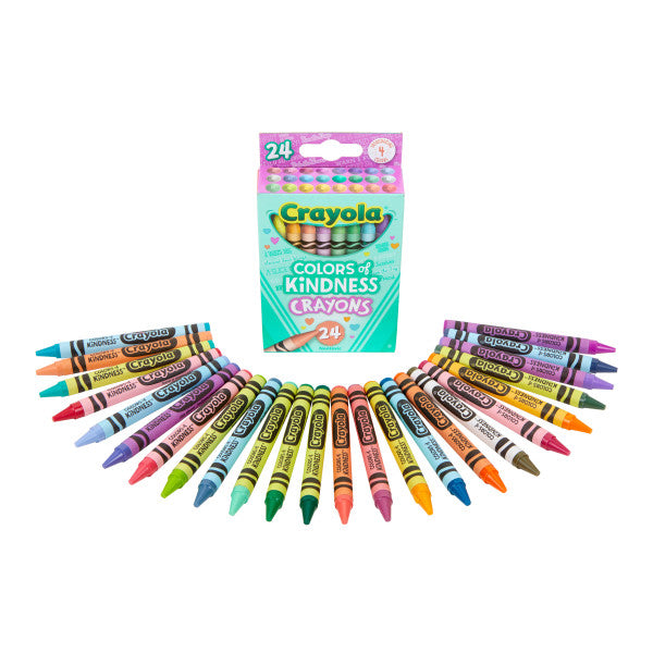 Crayola 24 ct Colors of Kindness Crayons