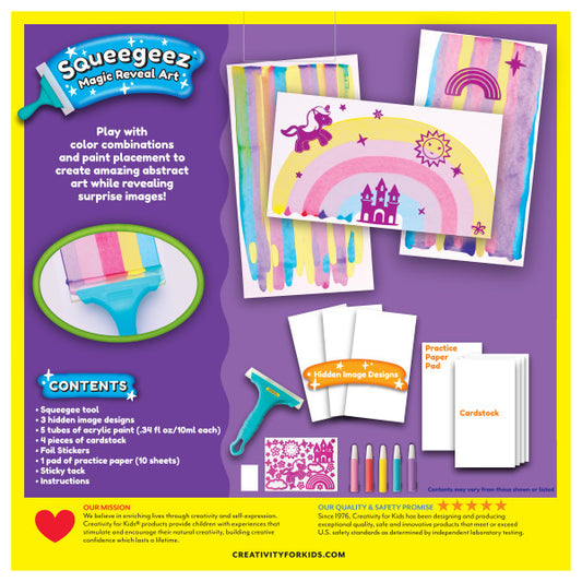 Squeegeez Magic Reveal Art - Odd Nodd Art Supply