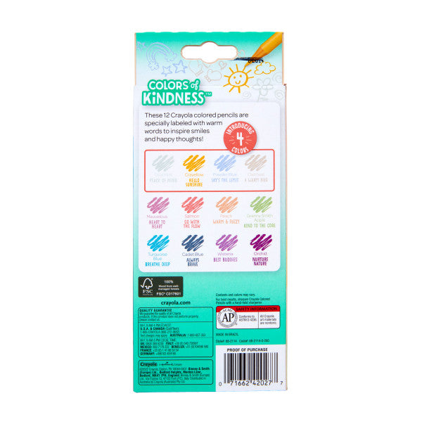 Colors of Kindness Pencil Set - Odd Nodd Art Supply