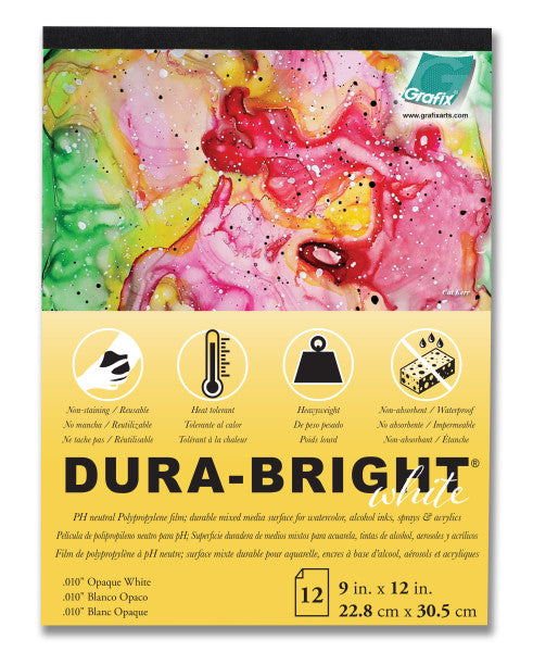 White Dura-Bright Pads - Odd Nodd Art Supply