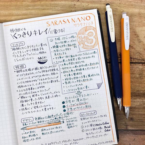 Sarasa Nano Gel Retractable Pen - Odd Nodd Art Supply