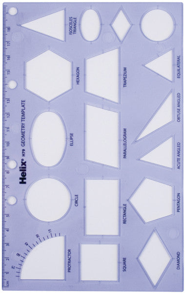Geometry Template - Odd Nodd Art Supply