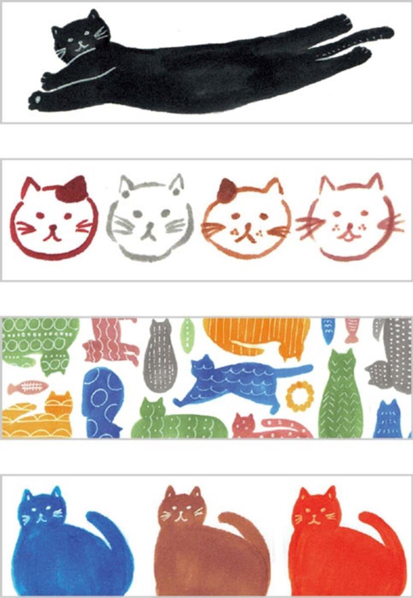 Cats Kitta Washi Tape Booklet - Odd Nodd Art Supply
